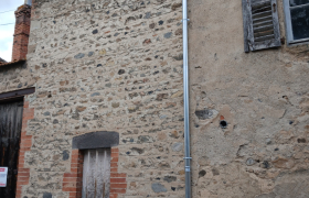 Installation, de chenaux et de descente. En zinc